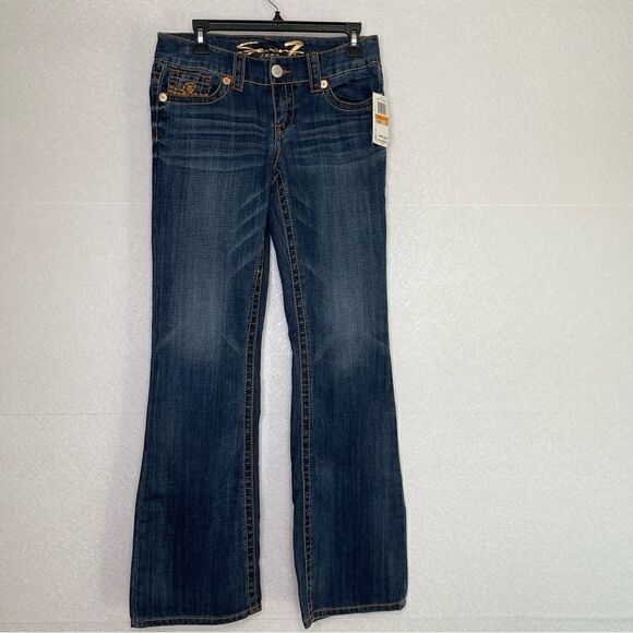 SEVEN7 Dark Wash Bootcut Jeans 7/28 - Picture 1 of 7